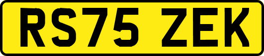 RS75ZEK