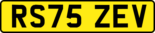 RS75ZEV