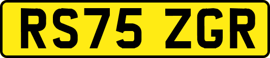 RS75ZGR