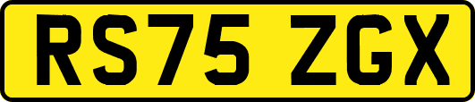 RS75ZGX