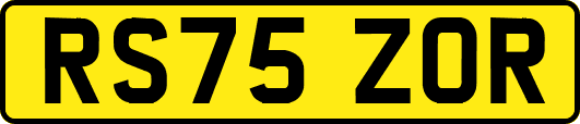 RS75ZOR