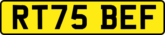 RT75BEF