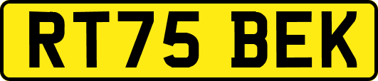 RT75BEK