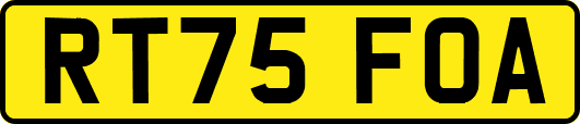 RT75FOA
