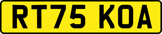 RT75KOA
