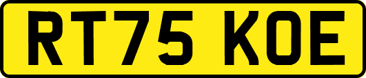 RT75KOE
