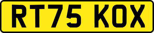 RT75KOX