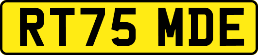 RT75MDE