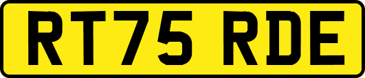 RT75RDE