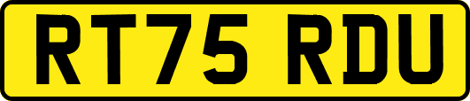 RT75RDU