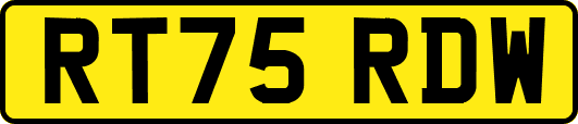 RT75RDW