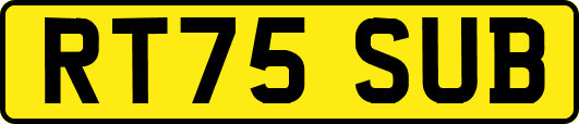 RT75SUB
