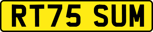 RT75SUM