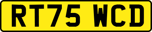 RT75WCD