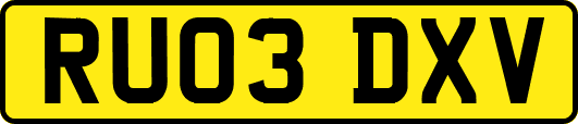 RU03DXV