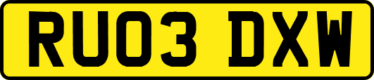 RU03DXW