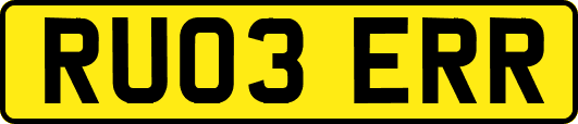 RU03ERR