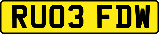 RU03FDW