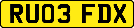 RU03FDX