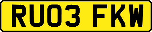 RU03FKW