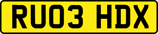 RU03HDX