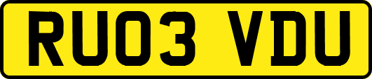 RU03VDU