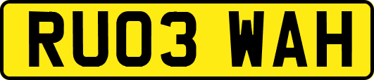 RU03WAH