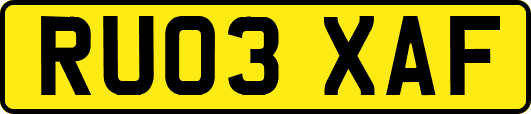 RU03XAF