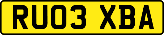 RU03XBA