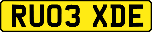 RU03XDE