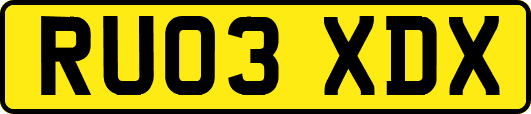 RU03XDX