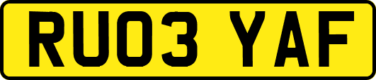 RU03YAF