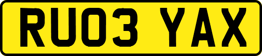 RU03YAX