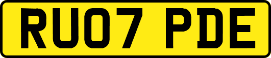 RU07PDE