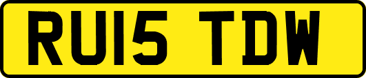 RU15TDW