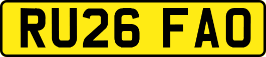 RU26FAO