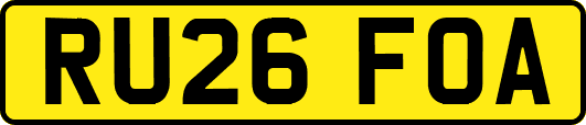 RU26FOA