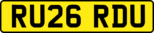 RU26RDU