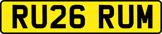 RU26RUM