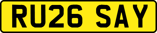 RU26SAY
