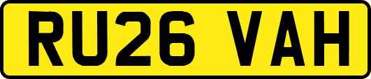 RU26VAH