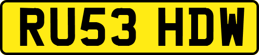 RU53HDW