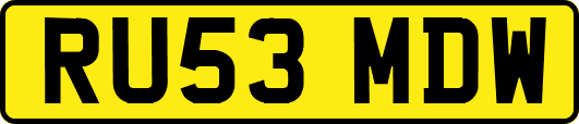 RU53MDW