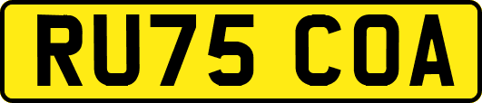 RU75COA