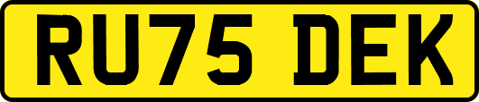 RU75DEK