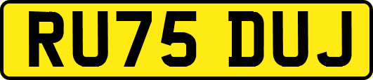 RU75DUJ