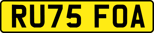 RU75FOA