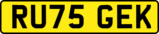 RU75GEK