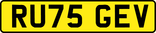 RU75GEV