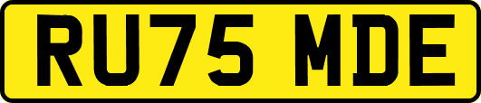 RU75MDE
